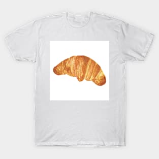 croissant on white T-Shirt